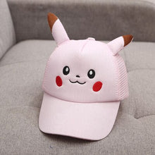 Lade das Bild in den Galerie-Viewer, Pokemon Pikachu Kinder Mützen Baseball Cap (4-8 Jahre) kaufen
