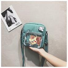 Lade das Bild in den Galerie-Viewer, Modische Pikachu Pokemon Canvas Taschen in verschiedenen Farben kaufen
