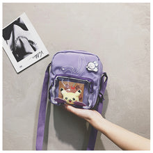 Lade das Bild in den Galerie-Viewer, Modische Pikachu Pokemon Canvas Taschen in verschiedenen Farben kaufen
