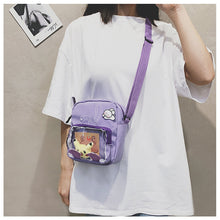 Lade das Bild in den Galerie-Viewer, Modische Pikachu Pokemon Canvas Taschen in verschiedenen Farben kaufen

