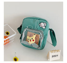 Lade das Bild in den Galerie-Viewer, Modische Pikachu Pokemon Canvas Taschen in verschiedenen Farben kaufen

