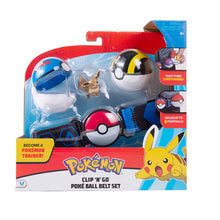 Lade das Bild in den Galerie-Viewer, Pokémon Gürtelclip 'N' Carry Pokéball Evoli Eevee kaufen

