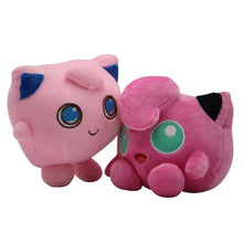Lade das Bild in den Galerie-Viewer, Pummeluff / Jigglypuff und Knuddeluff / Wigglytuff Q Version 2er Set Stoff Pokemon kaufen
