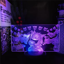 Lade das Bild in den Galerie-Viewer, Pokemon Gengar Lampe oder Nachtlicht kaufen
