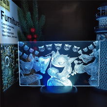 Lade das Bild in den Galerie-Viewer, Pokemon Gengar Lampe oder Nachtlicht kaufen
