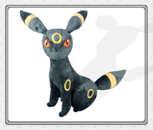 Lade das Bild in den Galerie-Viewer, Nachtara Umbreon Plüsch Pokemon (ca. 30cm) kaufen
