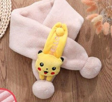 Lade das Bild in den Galerie-Viewer, Pikachu Kinder Winter Schal kaufen
