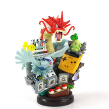 Lade das Bild in den Galerie-Viewer, Pokemon Anime Figuren mit Garados oder Glurak Motiv kaufen

