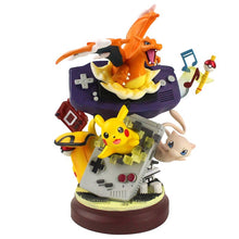 Lade das Bild in den Galerie-Viewer, Pokemon Anime Figuren mit Garados oder Glurak Motiv kaufen
