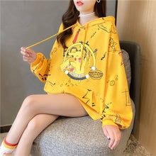 Lade das Bild in den Galerie-Viewer, Stylisher Pikachu Oversize Hoodie Pullover kaufen
