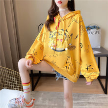 Lade das Bild in den Galerie-Viewer, Stylisher Pikachu Oversize Hoodie Pullover kaufen
