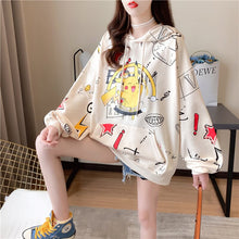 Lade das Bild in den Galerie-Viewer, Stylisher Pikachu Oversize Hoodie Pullover kaufen

