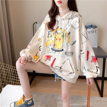 Lade das Bild in den Galerie-Viewer, Stylisher Pikachu Oversize Hoodie Pullover kaufen
