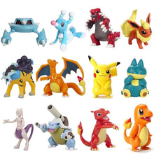 Lade das Bild in den Galerie-Viewer, 4cm Pokemon Figuren (Charmander Cubone Bulbasaur Alola Vulpix Fennekin Chespin Pikachu etc.) kaufen
