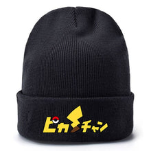 Lade das Bild in den Galerie-Viewer, Pokemon Pikachu Winter Beanie Mütze für die kalte Jahreszeit kaufen
