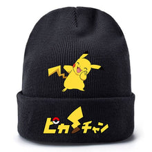 Lade das Bild in den Galerie-Viewer, Pokemon Pikachu Winter Beanie Mütze für die kalte Jahreszeit kaufen
