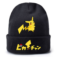 Lade das Bild in den Galerie-Viewer, Pokemon Pikachu Winter Beanie Mütze für die kalte Jahreszeit kaufen
