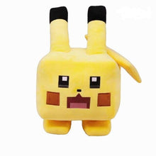 Lade das Bild in den Galerie-Viewer, Eckige Pokemon Plüschies - Evoli, Pikachu, Enton, Schiggy, Pummeluff, Bisasam im Pixel Look kaufen
