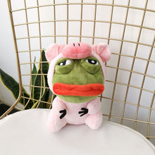 Lade das Bild in den Galerie-Viewer, Pikachu, Glumanda, Bisasam u. a. als Sad Frog Meme Cosplay Plüsch Pokemon (ca. 25cm) kaufen
