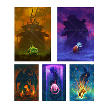 Lade das Bild in den Galerie-Viewer, Pokémon Poster Kunstdrucke ungerahmt, viele Motive kaufen
