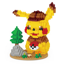 Lade das Bild in den Galerie-Viewer, Detektiv Pikachu Klemm Baustein Set (675 Bausteine) kaufen
