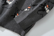 Lade das Bild in den Galerie-Viewer, Stylisher Pokemon Gengar Oversize Pullover Kleidung kaufen
