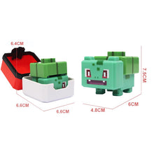 Lade das Bild in den Galerie-Viewer, Pokemon Spielzeug Figuren und Bälle im Pixel Look kaufen
