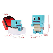 Lade das Bild in den Galerie-Viewer, Pokemon Spielzeug Figuren und Bälle im Pixel Look kaufen
