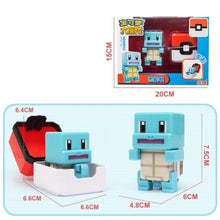 Lade das Bild in den Galerie-Viewer, Pokemon Spielzeug Figuren und Bälle im Pixel Look kaufen
