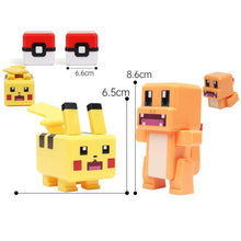 Lade das Bild in den Galerie-Viewer, Pokemon Spielzeug Figuren und Bälle im Pixel Look kaufen
