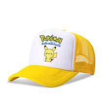 Lade das Bild in den Galerie-Viewer, Tolle Pokemon Pikachu Sommer Baseball Caps Mützen für Kinder kaufen
