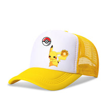 Lade das Bild in den Galerie-Viewer, Tolle Pokemon Pikachu Sommer Baseball Caps Mützen für Kinder kaufen
