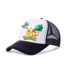 Lade das Bild in den Galerie-Viewer, Tolle Pokemon Pikachu Sommer Baseball Caps Mützen für Kinder kaufen

