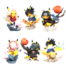 Lade das Bild in den Galerie-Viewer, Pikachu Naruto Sasuke Haruno Sakura Itachi Figuren (ca. 13cm) kaufen

