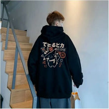 Lade das Bild in den Galerie-Viewer, Unisex Oversize Hoodie mit Pokémon Backprint kaufen
