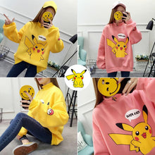 Lade das Bild in den Galerie-Viewer, Stylisher Pokemon Pikachu Sweater Überlänge kaufen
