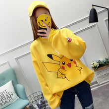 Lade das Bild in den Galerie-Viewer, Stylisher Pokemon Pikachu Sweater Überlänge kaufen
