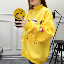 Lade das Bild in den Galerie-Viewer, Stylisher Pokemon Pikachu Sweater Überlänge kaufen
