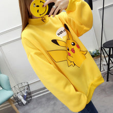 Lade das Bild in den Galerie-Viewer, Stylisher Pokemon Pikachu Sweater Überlänge kaufen
