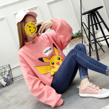 Lade das Bild in den Galerie-Viewer, Stylisher Pokemon Pikachu Sweater Überlänge kaufen
