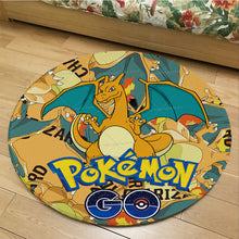 Lade das Bild in den Galerie-Viewer, Runder Flanel Pokemon Teppich in vielen Motiven kaufen

