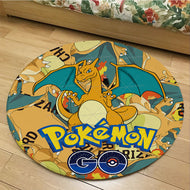 Runder Flanel Pokemon Teppich in vielen Motiven kaufen