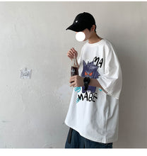 Lade das Bild in den Galerie-Viewer, Cooles Oversize T-Shirt mit Pokémon Gengar Print kaufen
