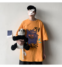 Lade das Bild in den Galerie-Viewer, Cooles Oversize T-Shirt mit Pokémon Gengar Print kaufen
