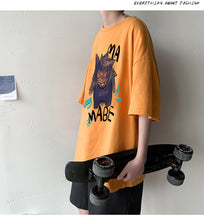 Lade das Bild in den Galerie-Viewer, Cooles Oversize T-Shirt mit Pokémon Gengar Print kaufen
