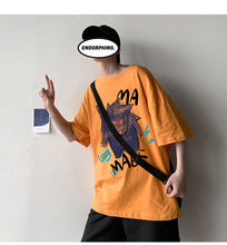 Lade das Bild in den Galerie-Viewer, Cooles Oversize T-Shirt mit Pokémon Gengar Print kaufen
