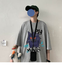 Lade das Bild in den Galerie-Viewer, Cooles Oversize T-Shirt mit Pokémon Gengar Print kaufen
