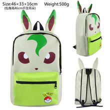 Lade das Bild in den Galerie-Viewer, Pokémon Kinder Schul Rucksack mit Ohren in diversen Motiven kaufen
