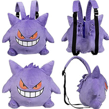 Lade das Bild in den Galerie-Viewer, Pokémon Gengar Plüschtier Kinderrucksack kaufen
