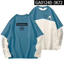Lade das Bild in den Galerie-Viewer, Pokémon Snorlax Relaxo Sweatshirt Hoodie Langarm Hoodie für Männer kaufen
